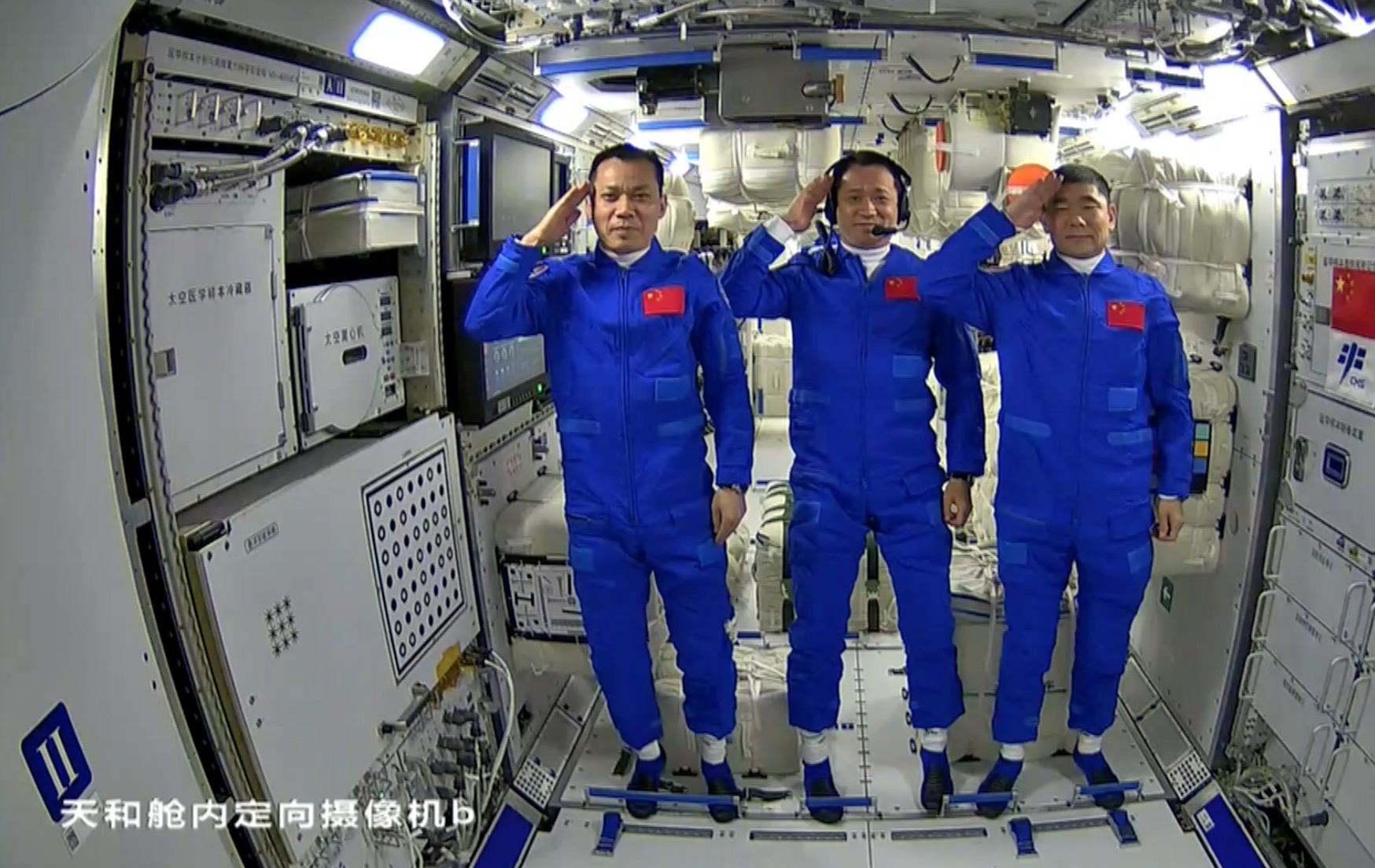 航天员入驻中国空间站“太空家园”一年啦